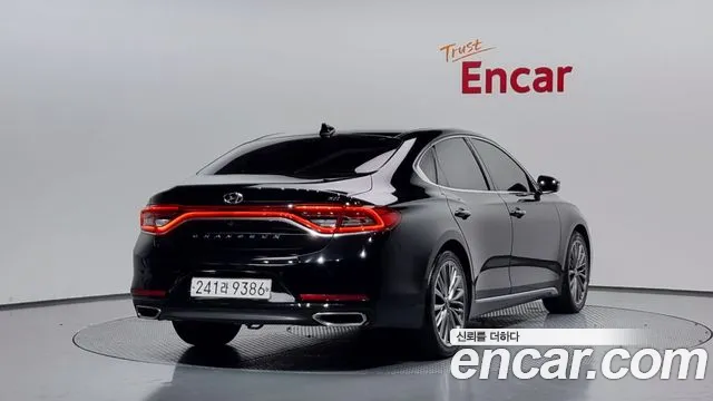 Hyundai Grandeur IG 2019 Черный из Кореи, фото 3
