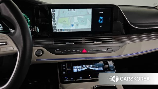 Hyundai The New Grandeur IG Hybrid 2022 Черный из Кореи, фото 3