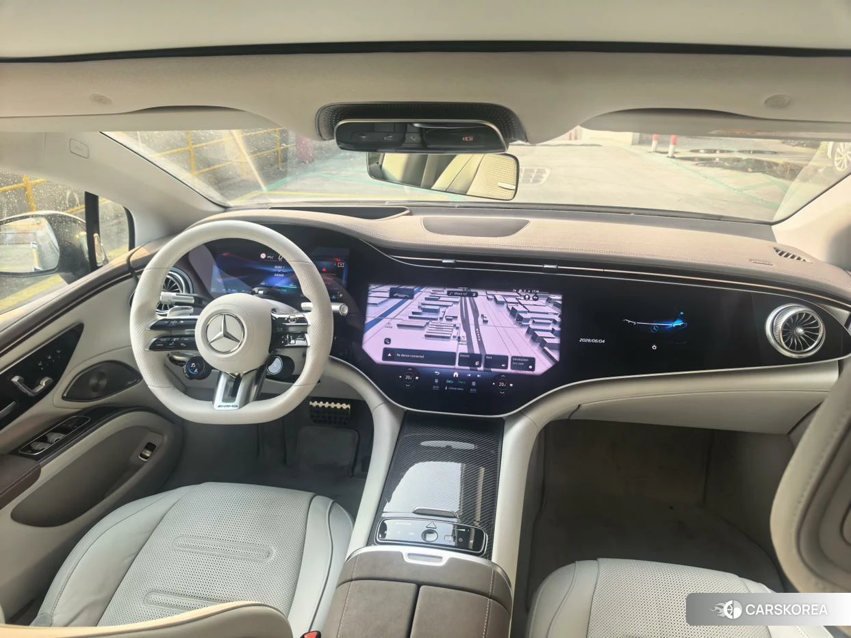 Mercedes-Benz EQS AMG 2022 Темно-серый из Китая, фото 3