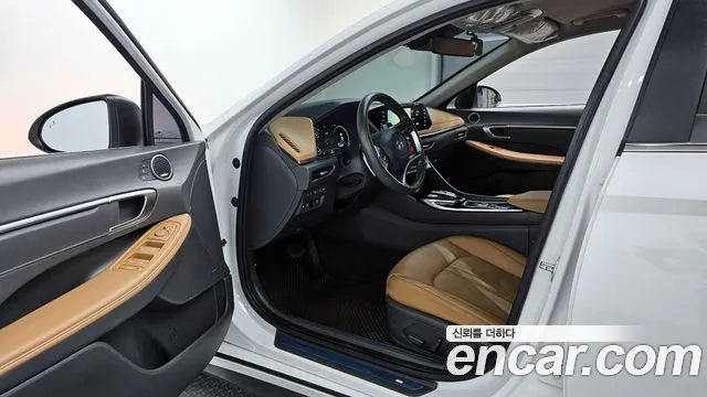 Hyundai Sonata Hybrid (DN8) 2021 Белый из Кореи, фото 3