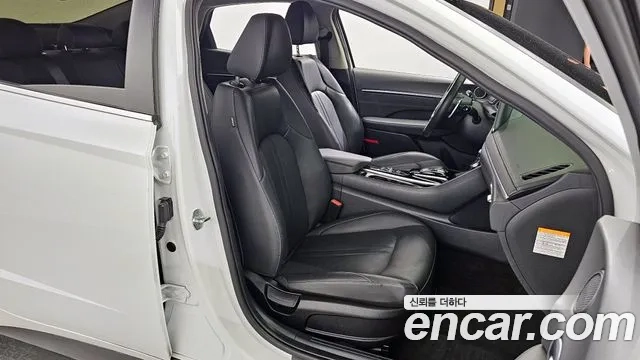 Hyundai Sonata Hybrid (DN8) 2021 Белый из Кореи, фото 3