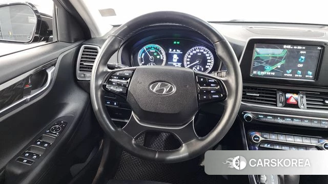 Hyundai Grandeur IG Hybrid 2019 Черный из Кореи, фото 3