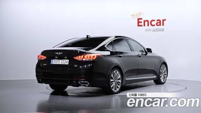 Genesis G80 2019 Черный из Кореи, фото 3