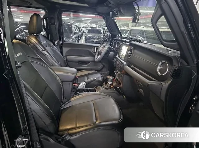 Jeep Wrangler (JL) 2021 Черный из Кореи, фото 3