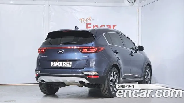 Kia Sportage The Bold 2020 Синий из Кореи, фото 3