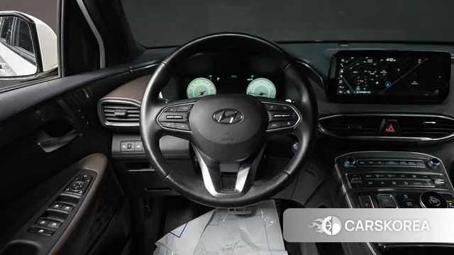 Hyundai The New Santa Fe 2021 Белый из Кореи, фото 3