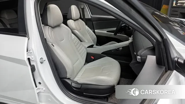 Hyundai Avante Hybrid (CN7) 2020 Белый из Кореи, фото 3