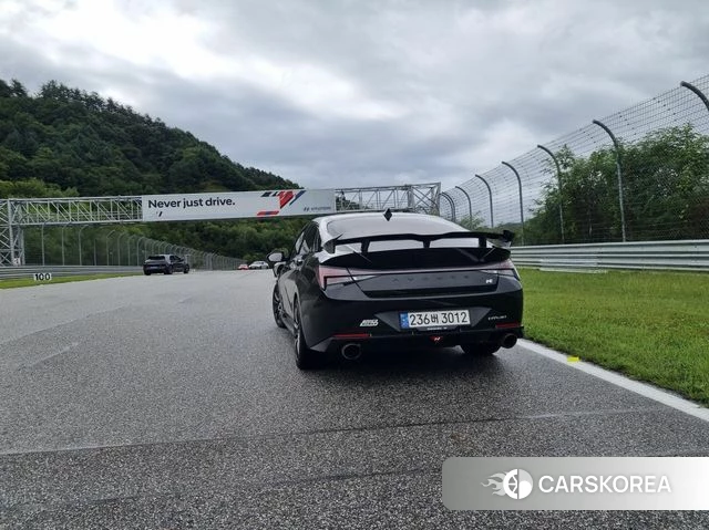 Hyundai Avante (CN7) 2023 Черный из Кореи, фото 3