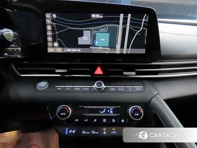 Hyundai Avante Hybrid (CN7) 2020 Белый из Кореи, фото 3