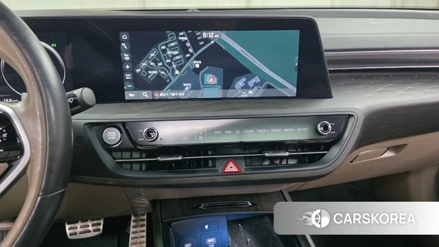 Kia K8 Hybrid 2022 Черный из Кореи, фото 3