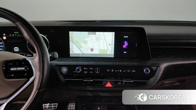 Kia K8 Hybrid 2022 Черный из Кореи, фото 3