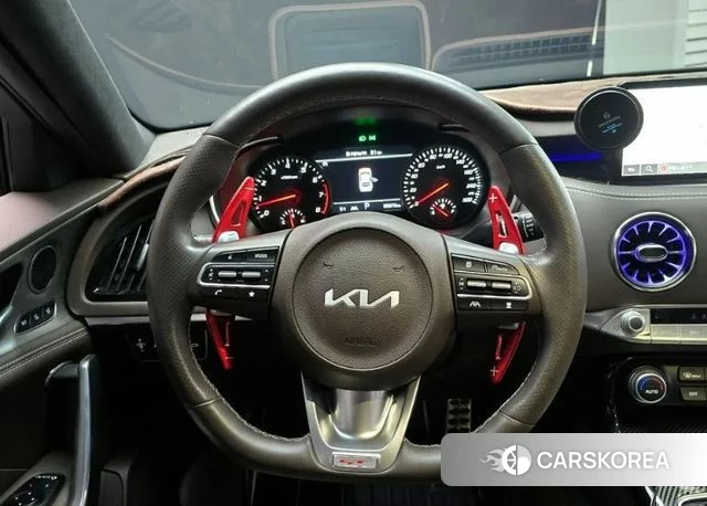 Kia Stinger Meister 2022 Небесно-голубой из Кореи, фото 3