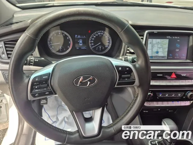 Hyundai Sonata New Rise 2018 Белый из Кореи, фото 3