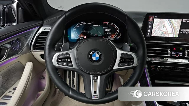 BMW 8 Series (G15) 2024 Черный из Кореи, фото 3