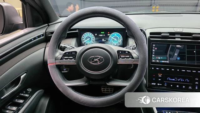 Hyundai Tucson Hybrid (NX4) 2021 Серый из Кореи, фото 3
