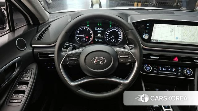 Hyundai Sonata (DN8) 2022 Белый из Кореи, фото 3