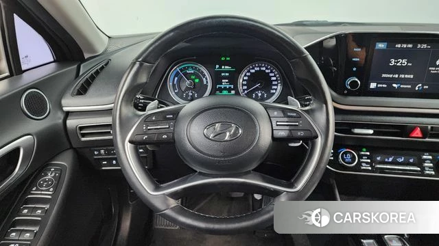 Hyundai Sonata Hybrid (DN8) 2023 Черный из Кореи, фото 3