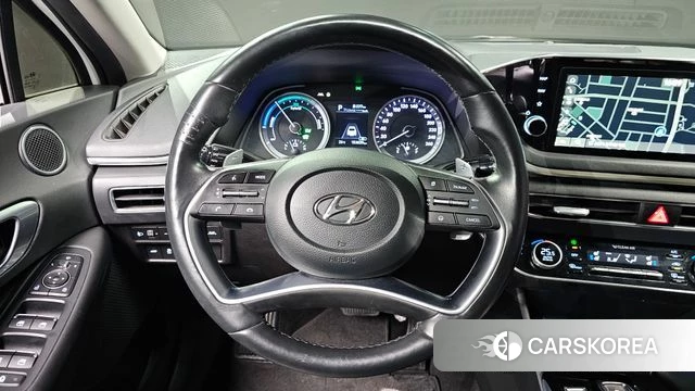 Hyundai Sonata Hybrid (DN8) 2021 Белый из Кореи, фото 3