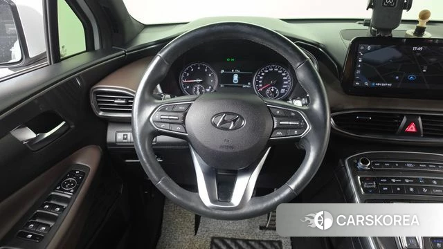 Hyundai The New Santa Fe 2021 Белый из Кореи, фото 3