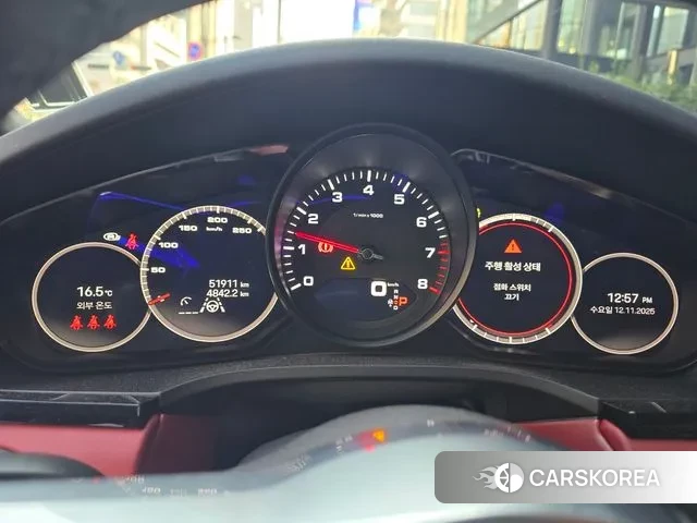 Porsche Cayenne (PO536) 2022 Черный из Кореи, фото 3