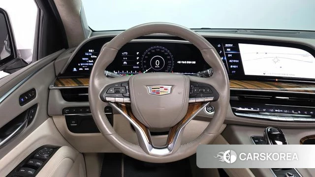 Cadillac Escalade 5th Generation 2021 Белый из Кореи, фото 3