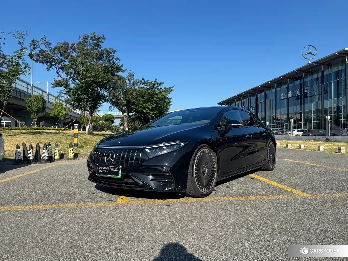 Mercedes-Benz EQS AMG 2024 Черный из Китая, фото 3