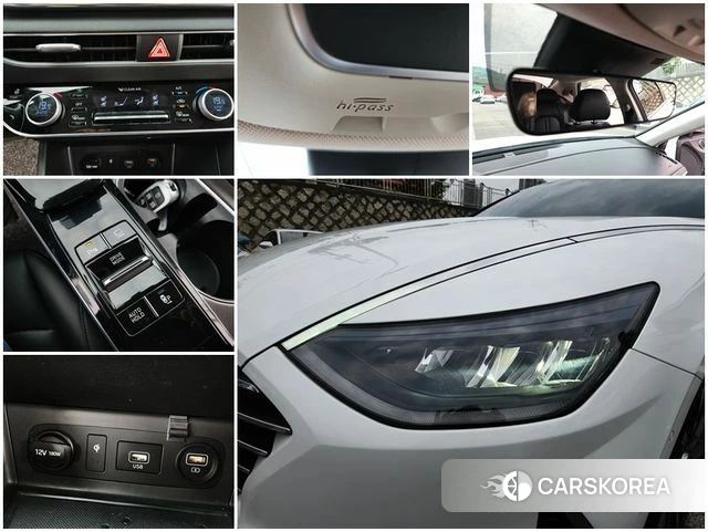 Hyundai Sonata (DN8) 2019 Белый из Кореи, фото 3