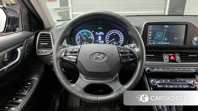 Hyundai Grandeur IG Hybrid 2019 Серый из Кореи, фото 3