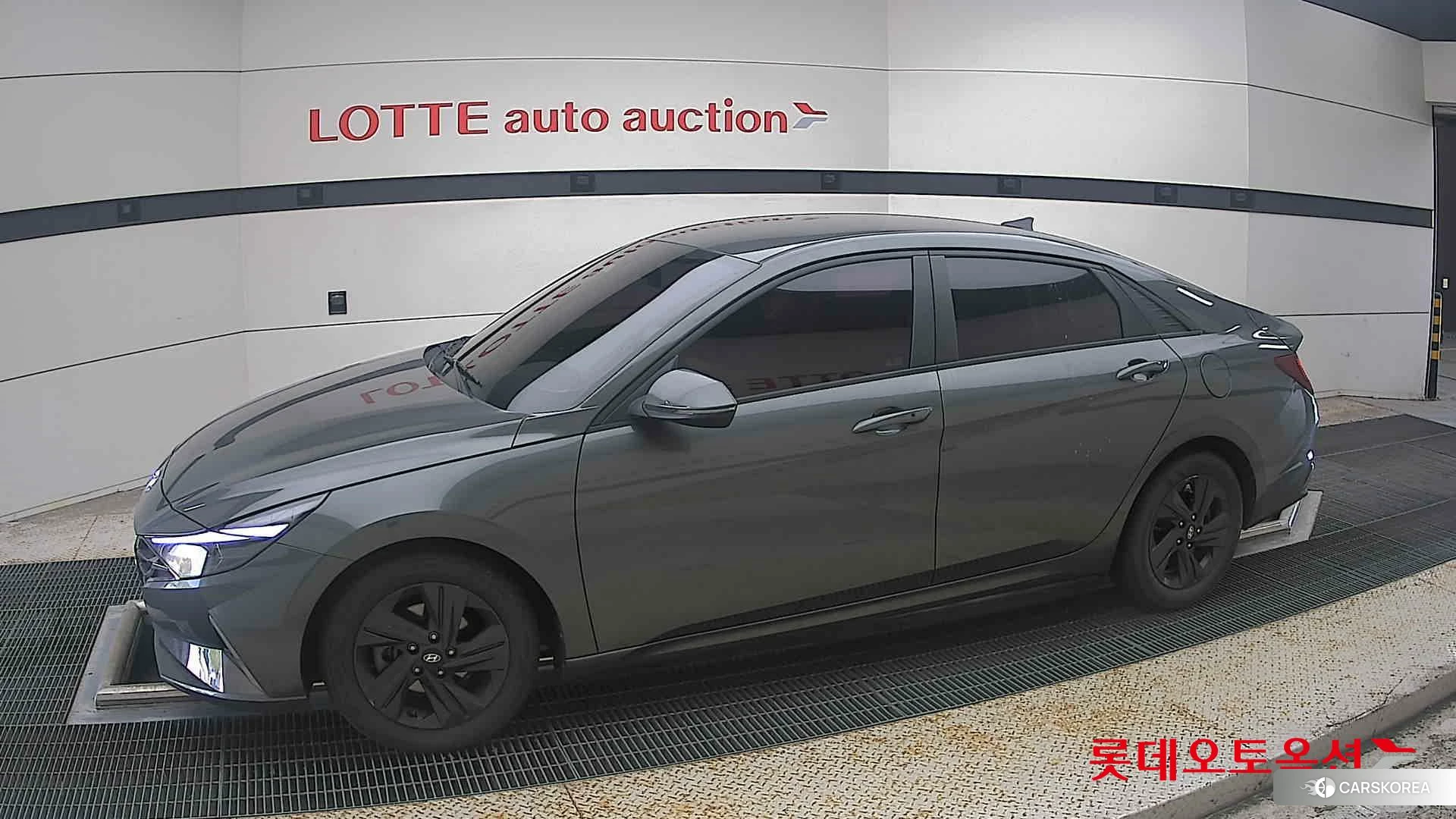 Hyundai Avante Hybrid 2021 Amazon Gray из Кореи, фото 3