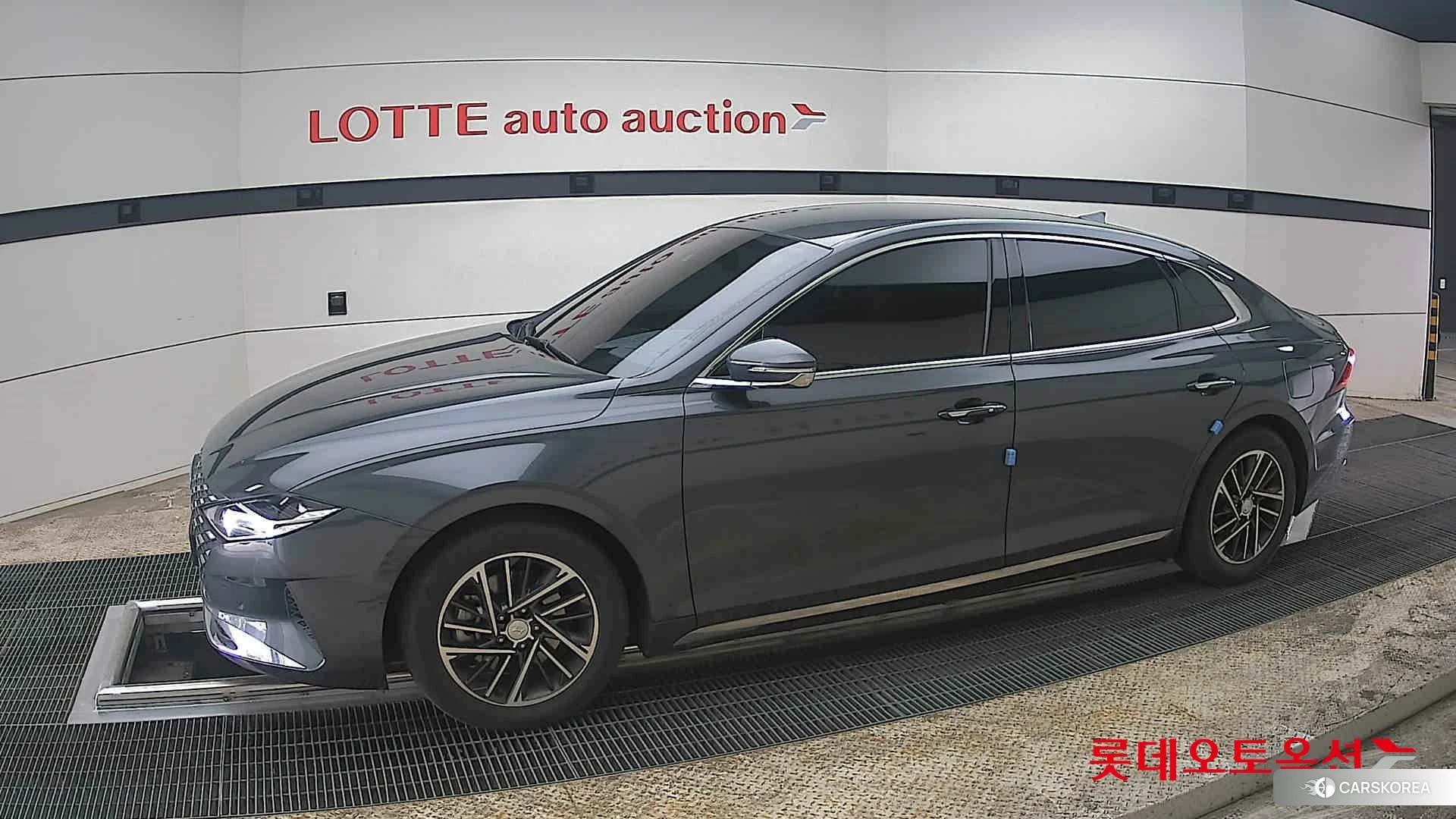 Hyundai Grandeur 2022 Nocturne Grey Metallic из Кореи, фото 3
