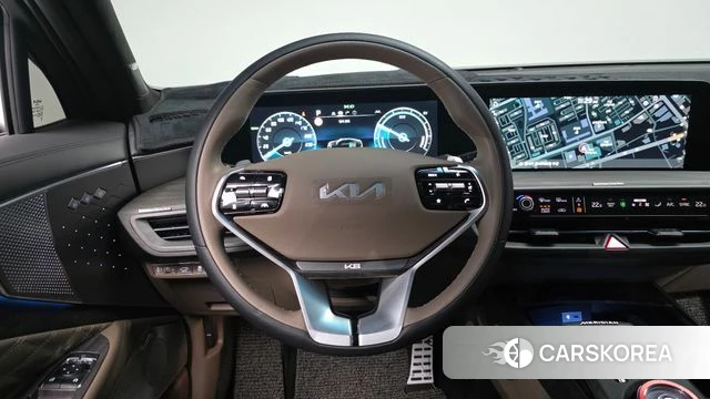 Kia K8 Hybrid 2023 Белый из Кореи, фото 3