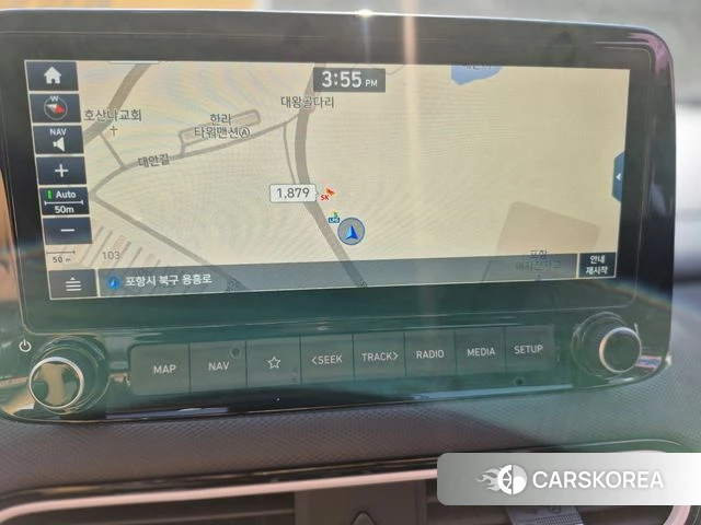 Hyundai Kona Hybrid 2019 Синий нефрит из Кореи, фото 3