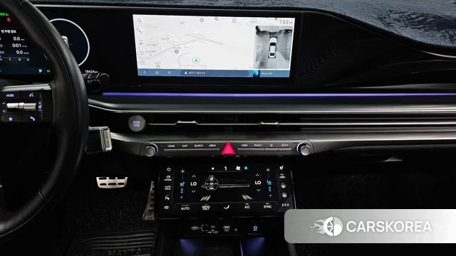 Hyundai Grandeur Hybrid (GN7) 2023 Белый из Кореи, фото 3