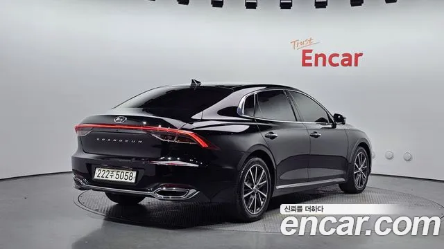 Hyundai The New Grandeur IG 2022 Черный из Кореи, фото 3