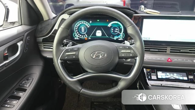 Hyundai The New Grandeur IG Hybrid 2022 Белый из Кореи, фото 3