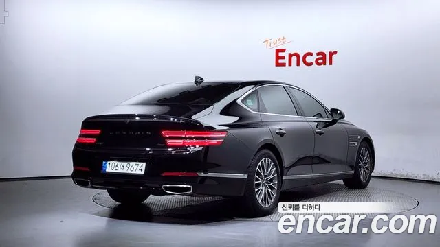 Genesis G80 (RG3) 2021 Черный из Кореи, фото 3
