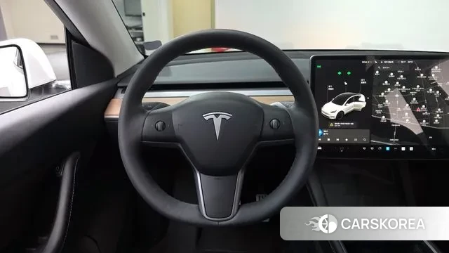 Tesla Model Y 2021 Белый из Кореи, фото 3