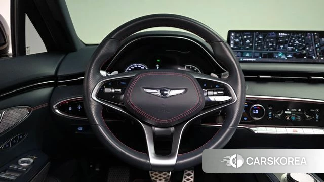 Genesis GV70 2021 Синий из Кореи, фото 3