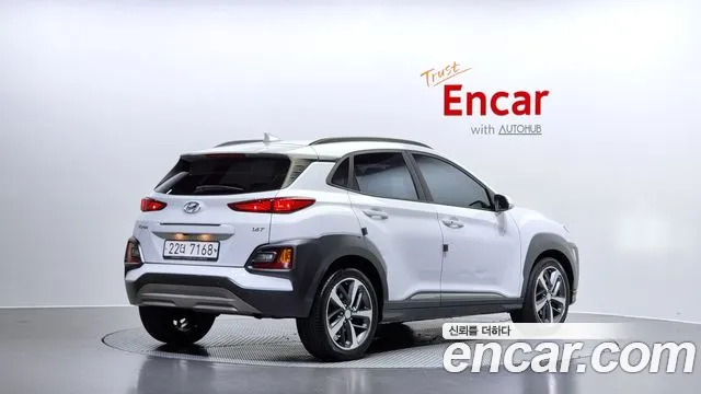 Hyundai Kona 2019 Белый из Кореи, фото 3