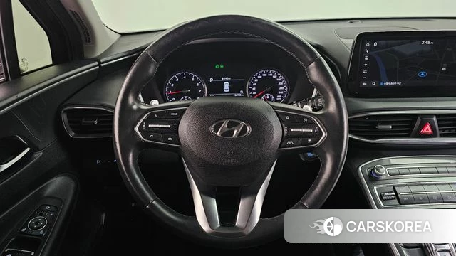 Hyundai The New Santa Fe 2021 Черный из Кореи, фото 3