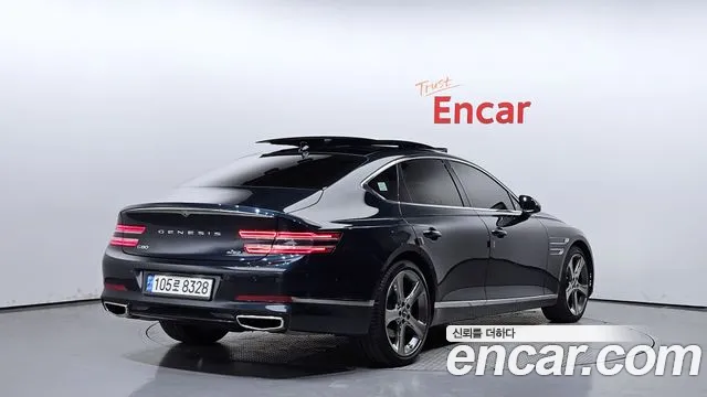 Genesis G80 (RG3) 2021 Синий из Кореи, фото 3