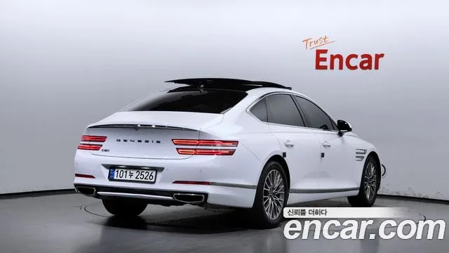 Genesis G80 (RG3) 2021 Белый из Кореи, фото 3