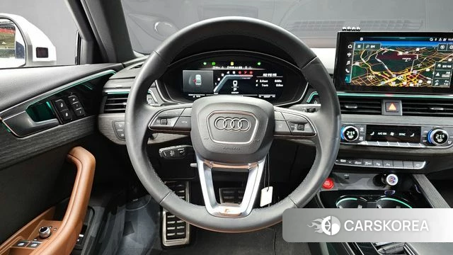 Audi A4 (B9) 2022 Белый из Кореи, фото 3