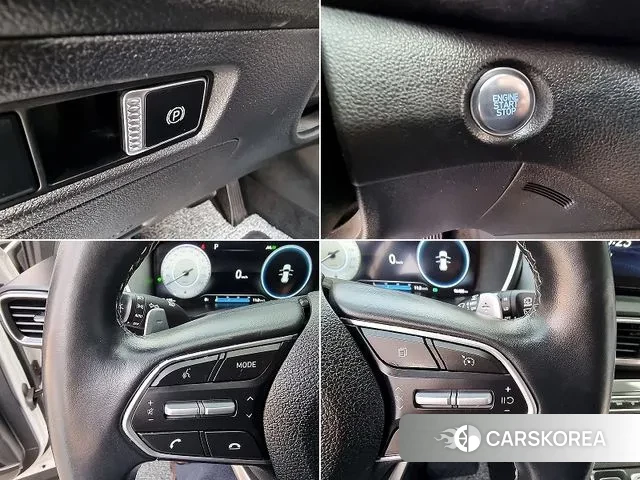 Hyundai The New Santa Fe 2022 Белый двухцветный из Кореи, фото 3