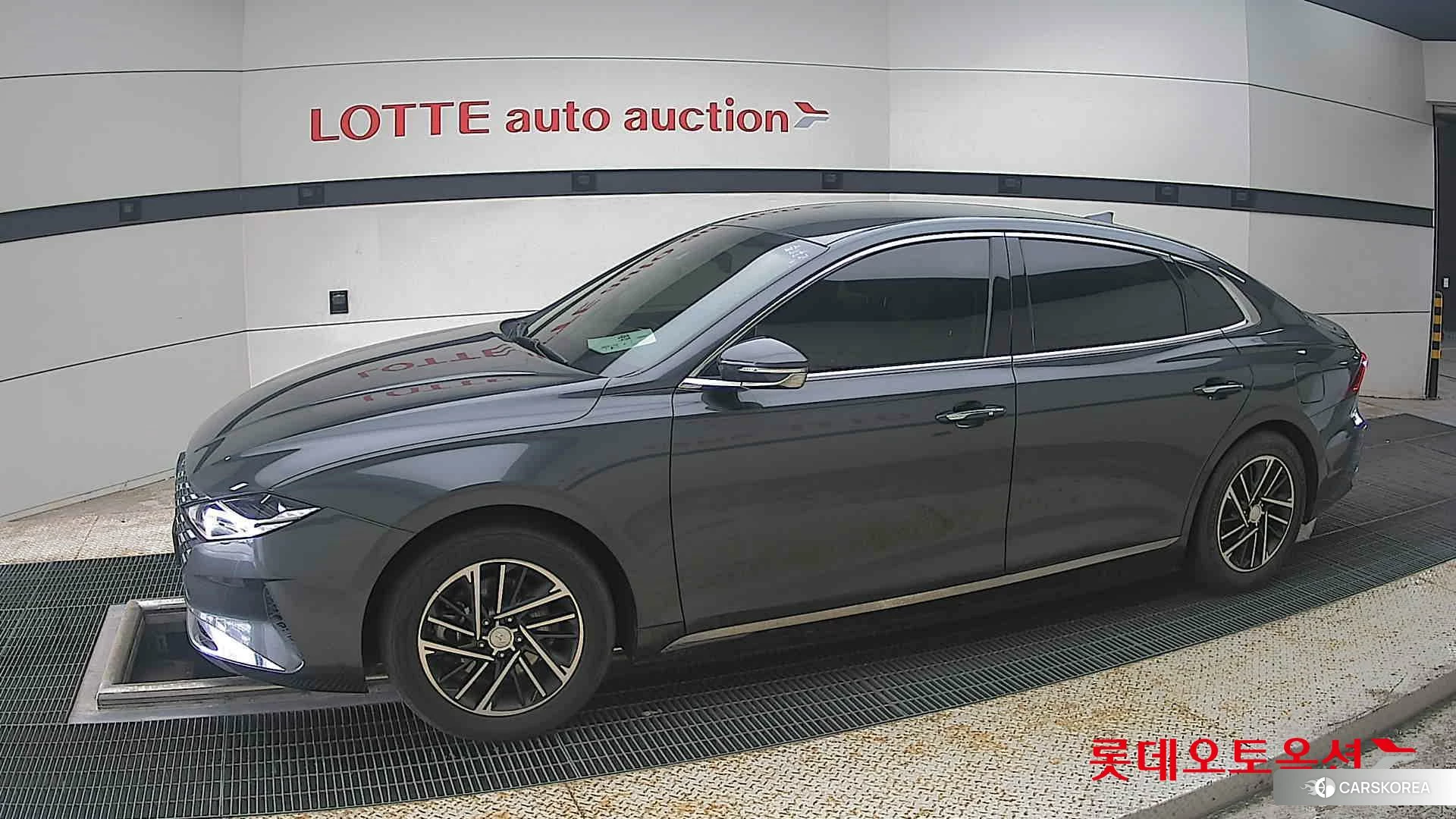 Hyundai Grandeur 2022 Nocturne Grey Metallic из Кореи, фото 3