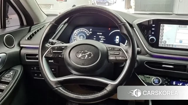 Hyundai Sonata (DN8) 2021 Белый из Кореи, фото 3