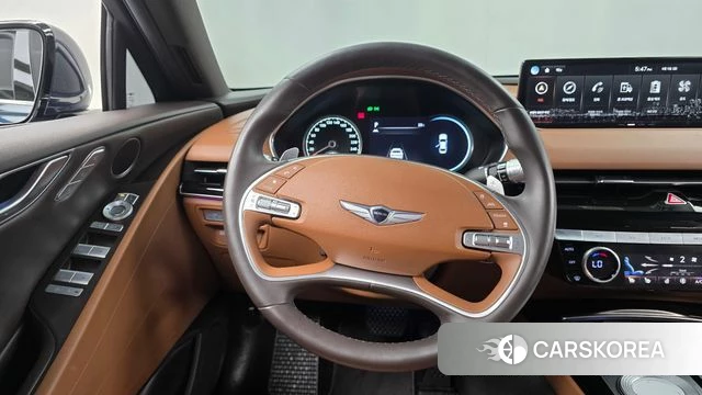 Genesis G80 (RG3) 2021 Синий из Кореи, фото 3