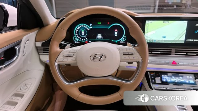 Hyundai The New Grandeur IG Hybrid 2020 Белый из Кореи, фото 3