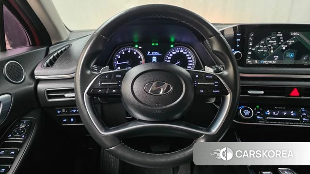 Hyundai Sonata (DN8) 2019 Красный из Кореи, фото 3