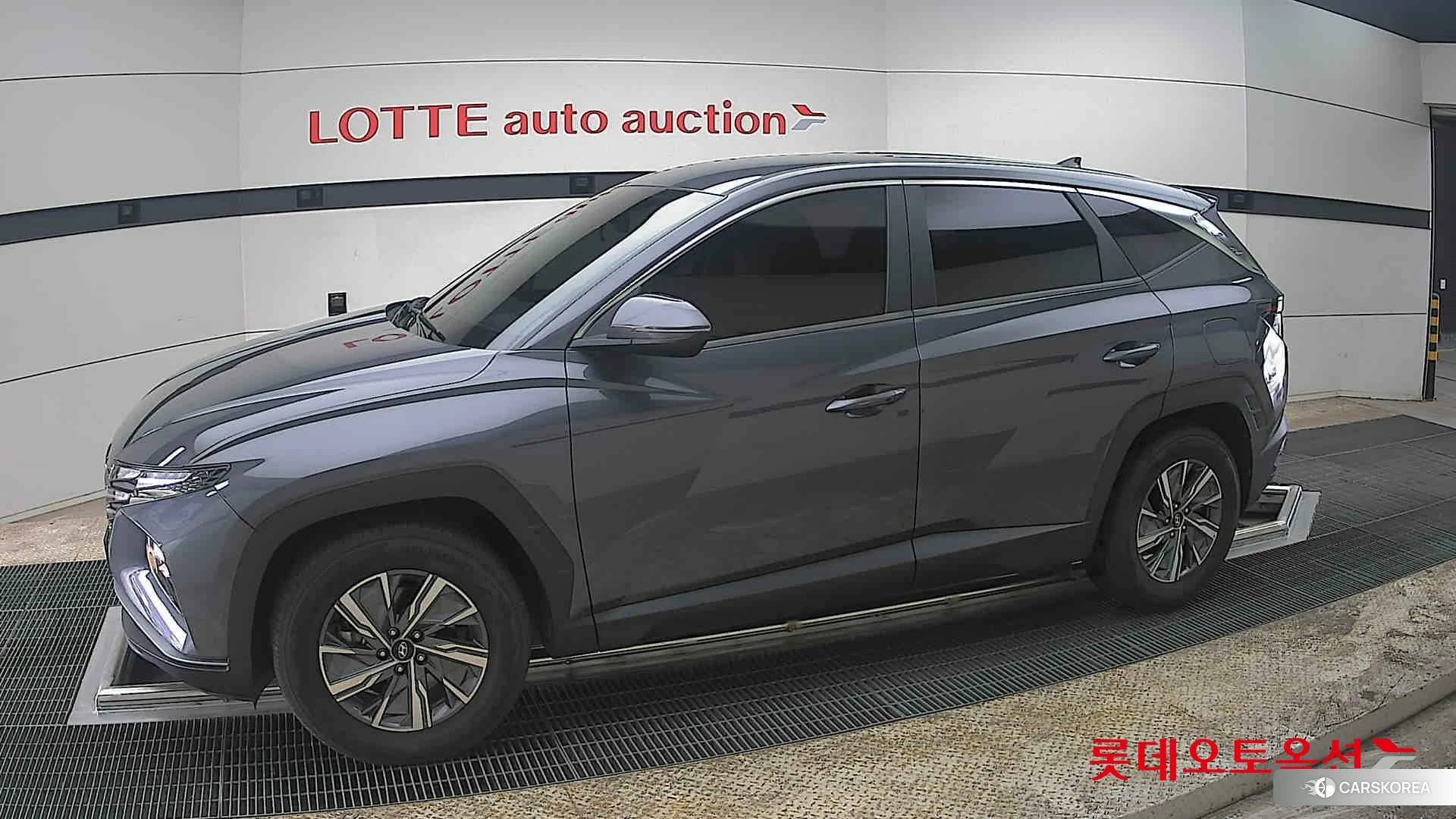 Hyundai Tucson Hybrid 2021 Titan Grey из Кореи, фото 3